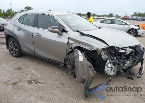 2021 Lexus Ux 250H из США, поврежденный, VIN JTHR9JBH6M2049993